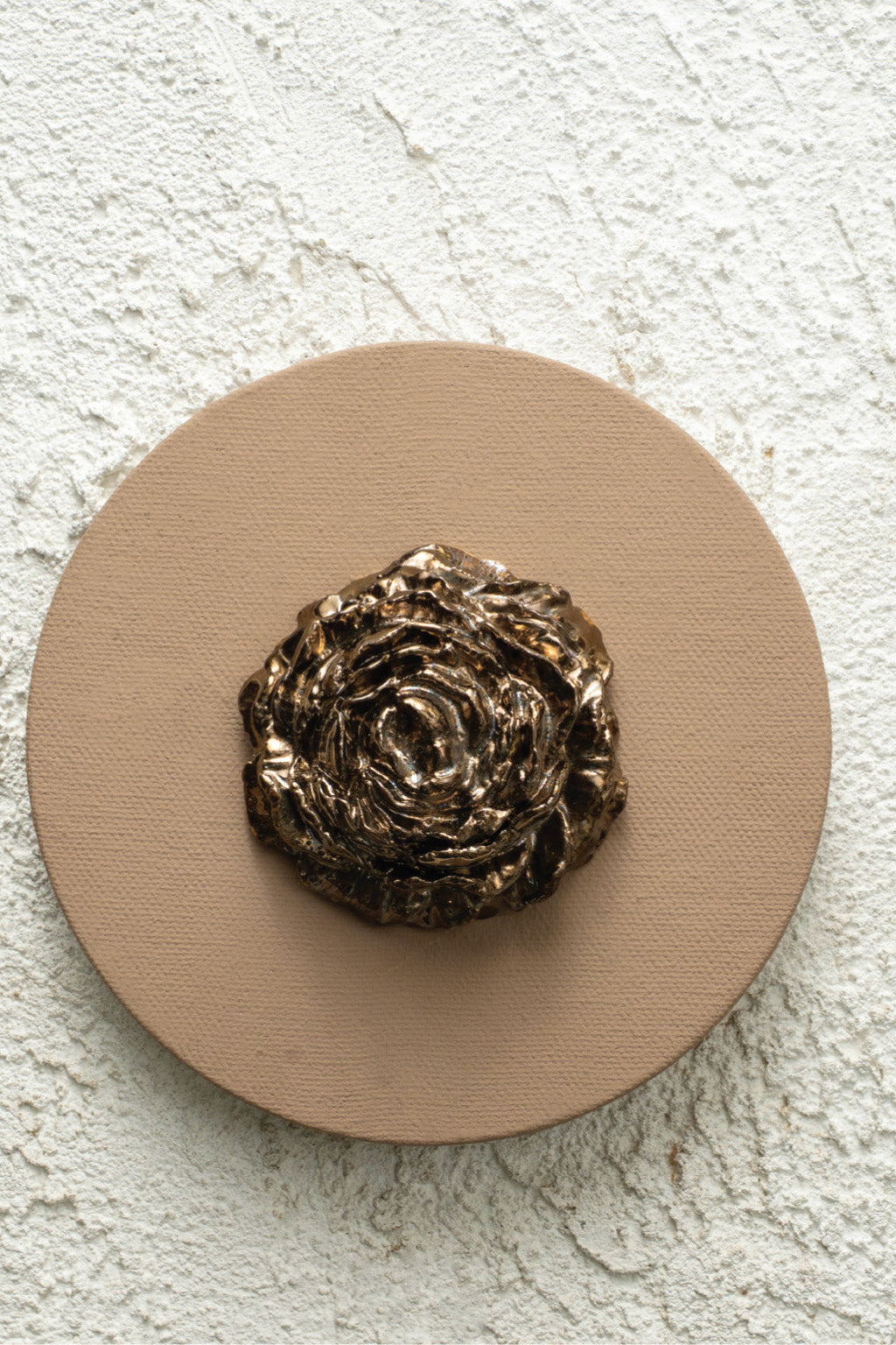 Bronze Color Bloom Medallion