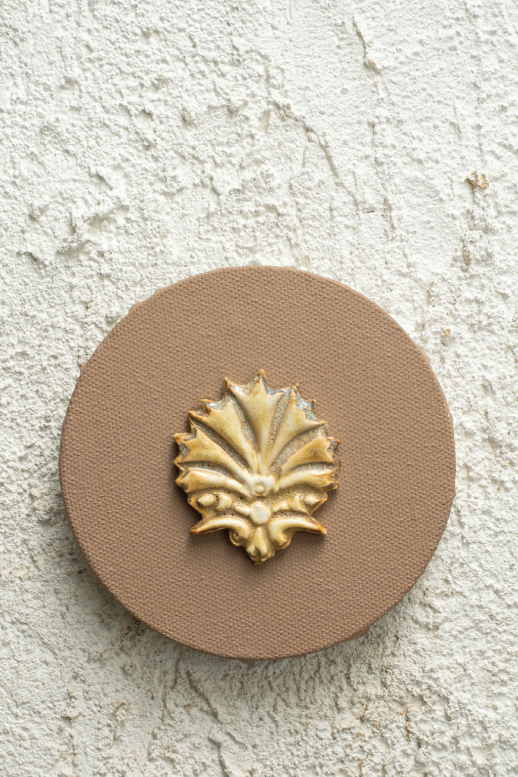 Golden Palmette Medallion