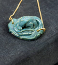 Handcrafted Ceramic Pendant Necklace