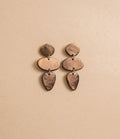 Handcrafted Cascade Ceramic Earrings