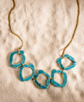 Handcrafted Loop Statement Necklace